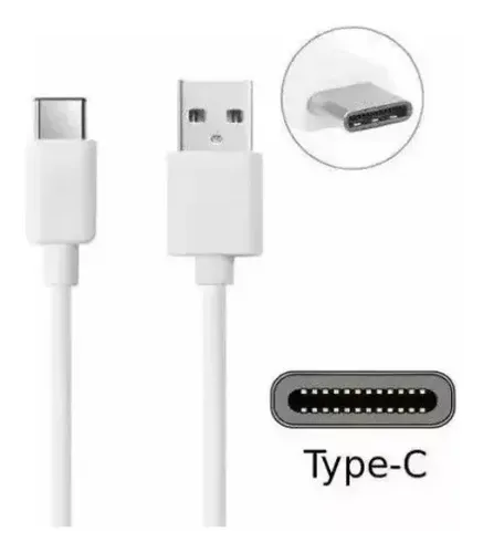 Cabo Usb C Dados Turbo Para Android 1 Metro Tipo C