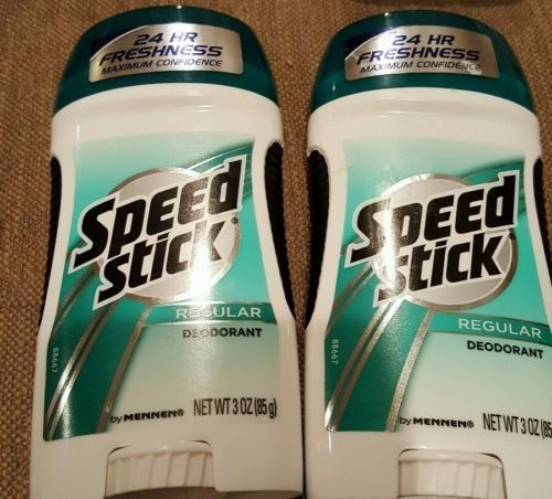 2x Desodorante Speed Stick Regular 85g Masc. (pack Com Dois