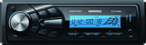 Estéreo Auto Desmontable Bluetooth C Remoto Daewoo Di3238m3