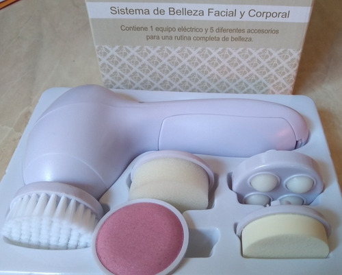 Sistema De Belleza Facial Y Corporal 5 En 1 Intercambiables.