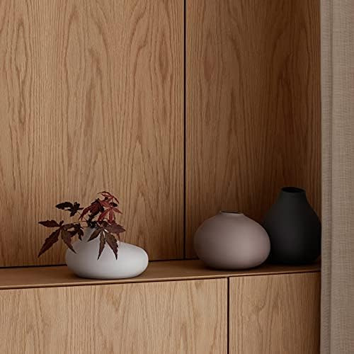 Blomus Nona Juego De 3 Mini Jarrones Porcelana Colores Peltr
