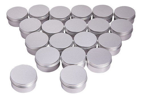 Latas De Aluminio De 25 Piezas Para Guardar Velas De Aromate