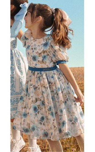 Imagem 2 de 5 de Vestido De Festa Floral Petit Cherie Passion For Books 20218