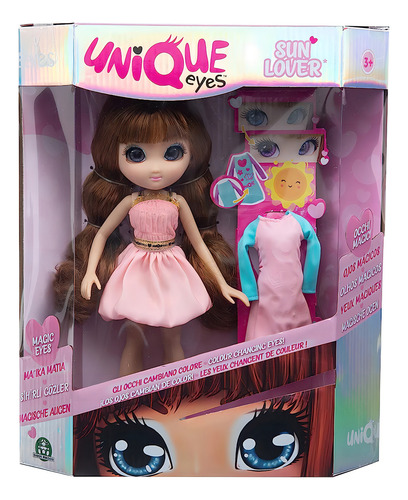 Unique Eyes Sun Lover Ojos Mágicos Muñeca Sophia