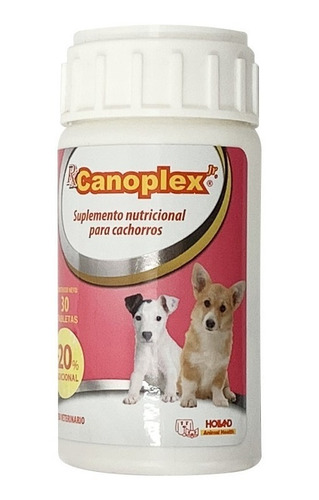 Rx Canoplex Junior Suplemento 30 Tabletas Con Dha Cachorros