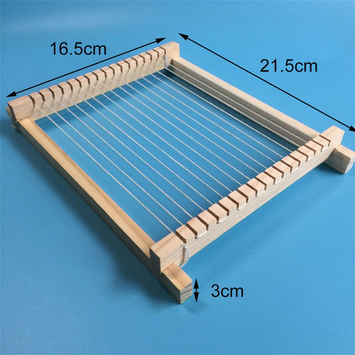 Imagen 3 de 8 de Telar Manual Para Niños O Principiantes Ideal Tapiz Diy