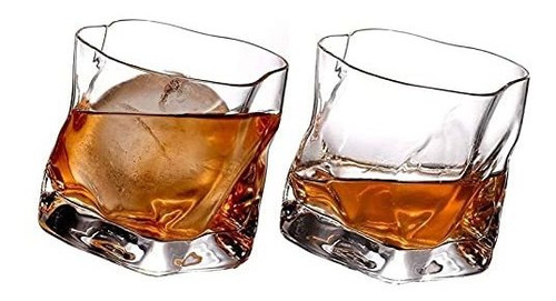 Vasos De Old Fashioneds, Vaso De Whisky Doble A La Antigua, 