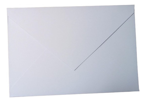 70 Envelope 240g Bico Horizontal Convite Branco 15x22cm Cor Branco Liso