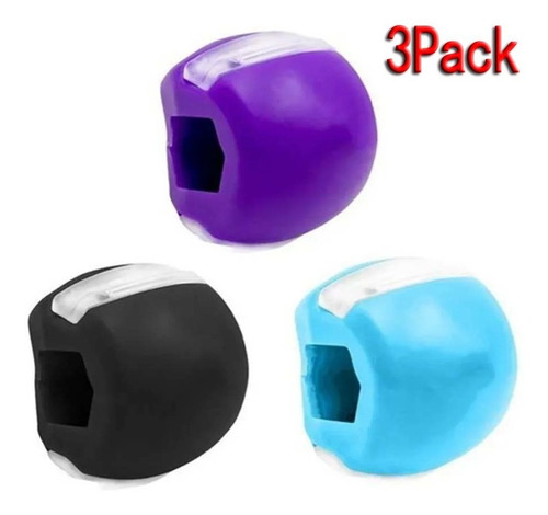 Imagen 2 de 10 de 3 Pelotas De Ejercicios De Mandíbula, Entrenamiento Facial
