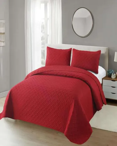 comprar Cubrecama Colchas Quilt De Verano King Burdeo