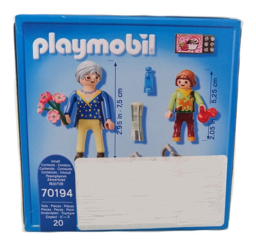 Playmobil 70194 Abuela Con Niño.