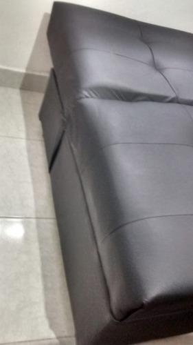 Sofa Cama Matrimonial Ejecutivo Tactopiel Estilo Capitoneado