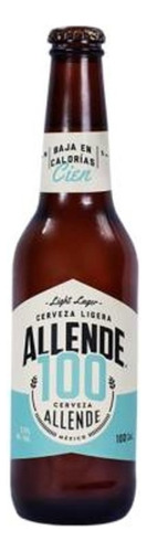 Cerveza Allende Light Lager 100cal Artesanal Mexicana 355 Ml