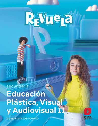PLASTICA VISUAL Y AUDIOVISUAL II ESO REVUELA. MADRID 2022, de VV. AA.. Editorial EDICIONES SM, tapa blanda en español