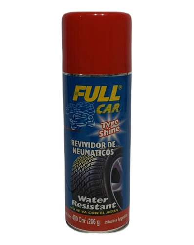  Full Car - Pack X 12u. -silicona Aerosol Para Neumaticos