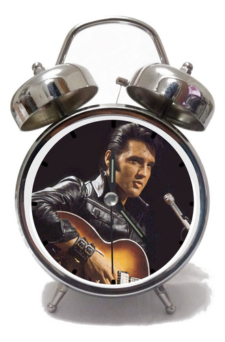 Reloj Despertador Personalizado Elvis Presley Michael Jackso