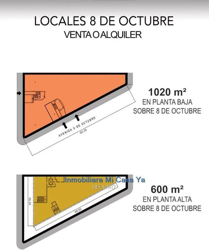 Imagen 14 de 14 de Venta Local Unión, Muy Amplio En Zona De Av. Con Mucho Flujo De Transito 1020m2. Varias Oficinas, Baños Y Comedor.