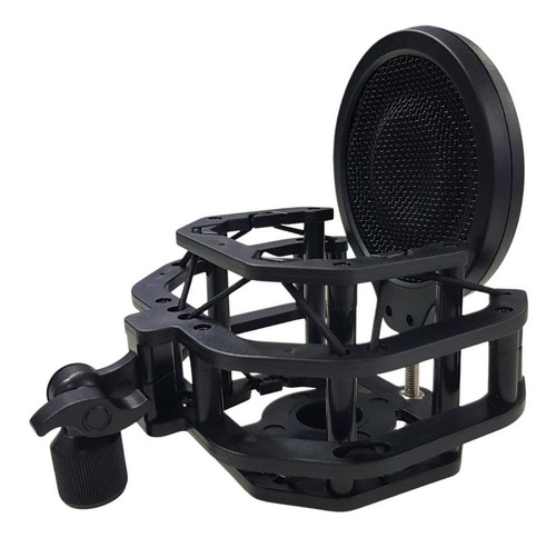 Soporte Araña Shockmount Apta Microfonos Lewitt Con Antipop