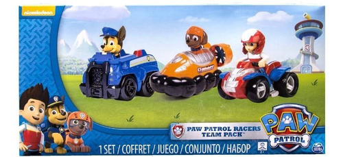 Paw Patrol Pack 3 Chase, Zuma Y Ryder