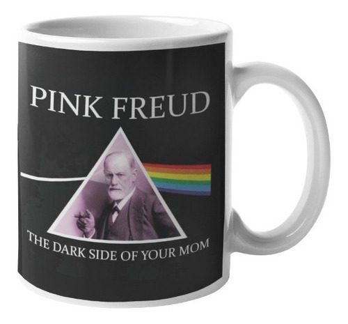 Taza De Cerámica - Sigmund Freud (pink Freud)