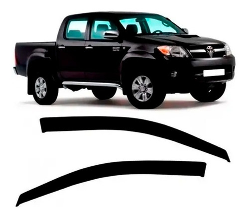 Deflector Delantero  Toyota Hilux 05/15 Adhesivo Oriyinall 