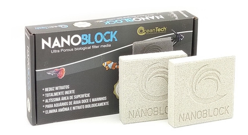 Midia Biológica Nano Block Ocean Tech Trata Até 2800 Litros