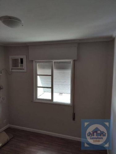 Apartamento Com 2 Dormitórios À Venda, 75 M² Por R$ 350.000,00 - Boqueirão - Santos/sp - Ap4351