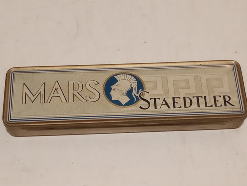 Caja Metalica De Lapices Mars Staedltler D' Coleccion