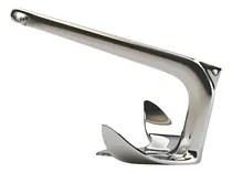 Comprar Âncora Bruce Em Aço Inox 2kg Para Caiaques Barcos Jet Ski Lanchas Aço Inox Polido Brilhoso E Aparente