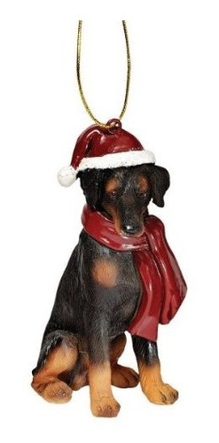 Adornos Navideños Para Perros Doberman