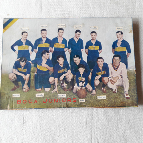 Poster Boca Jrs. 26,5 X 18.5 Cms De Revista Grafico