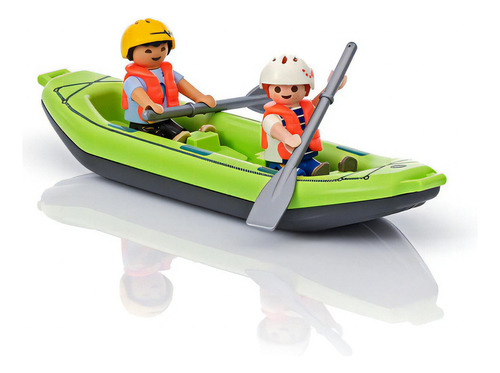 Playmobil Summer Fun 6892 Niños En Kayak Paseo En Balsa