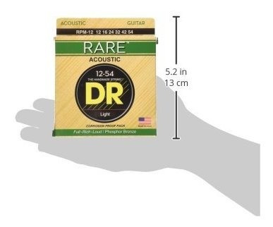 Cuerda Dr Rare Bronce Fosf Acoustichex Core 12 54