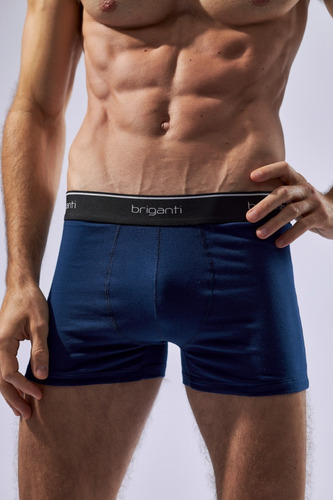 Imagen 8 de 10 de Boxer Hombre Briganti Algodón Pack X 3 Hombres Hxim09524