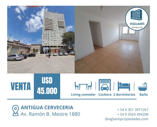 Increible! Venta Departamento- 2 Dorm/cochera/seguridad