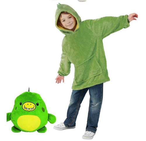 Imagen 2 de 8 de Peluche Polerón Con Capucha - Huggle Pets Para Niños