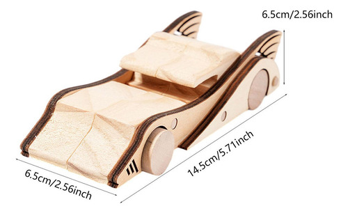 Mini Coche De, Vehículo De Madera Para Montar En Estilo G
