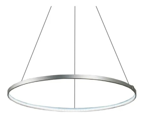 Colgante Enertech Con Aro Circular Y Luz Led De 60cm