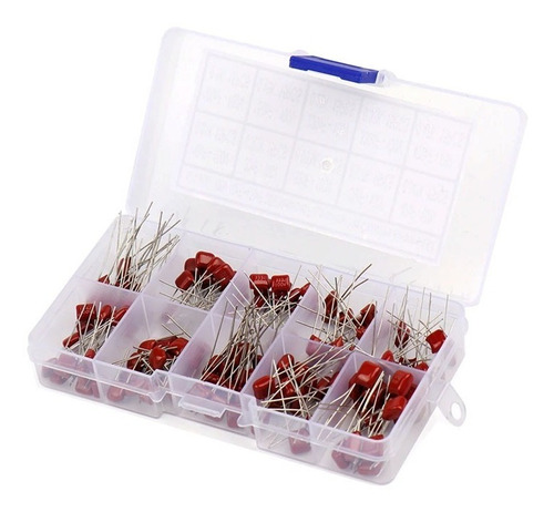 Kit Capacitores Polipropileno 150 Piezas 10 Valores