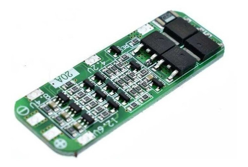 Modulo Proteccion Para 3 Baterias Li-ion 18650 Bms 3 Celdas 20a