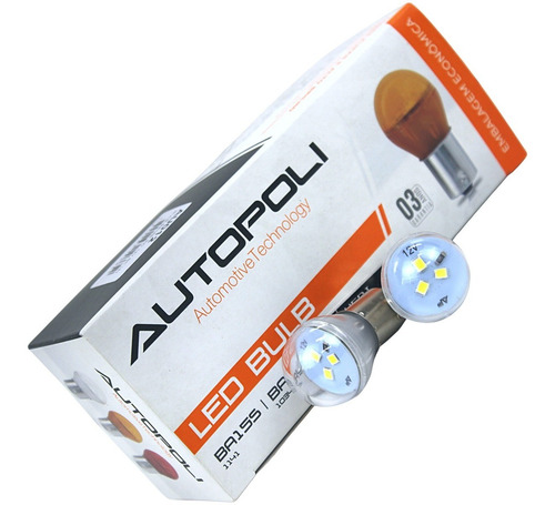 Imagem 2 de 10 de Lâmpada De Led 12v 1 Polo Pino Econtrado Caixa Com 10 Unid