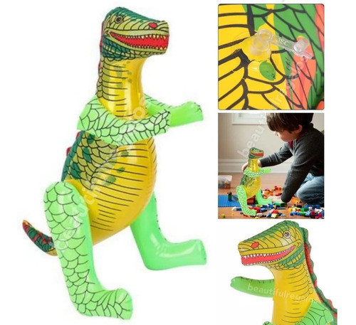 Dinosaurio Inflable Juguete Pileta Niños Juego Infantil