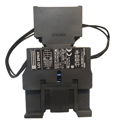 Contactor Para Capacitor 12,5 Kvar Telemecanique Bobina 220v