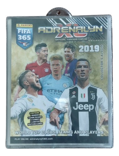 Coleccionador De Inicio Adrenalyn Xl Fifa 365 2019 Panini