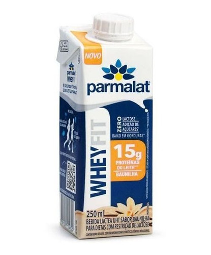 Wheyfit Parmalat Kit 24 Unidades 15g De Proteína 250ml