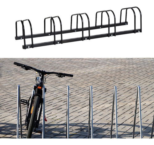 Soporte Para Bicicletas, Soporte Para 5 Compartimentos
