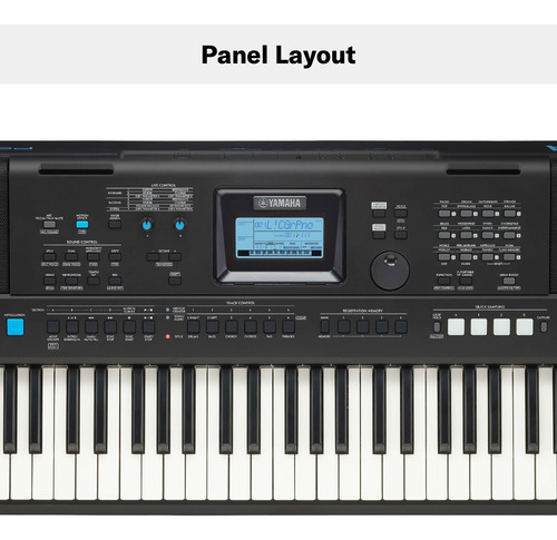 Yamaha, 61-key Touch-sensitive Advanced Portable Keyboard