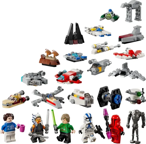 Calendario de Adviento LEGO® Star Wars 2024 Navidad 75395