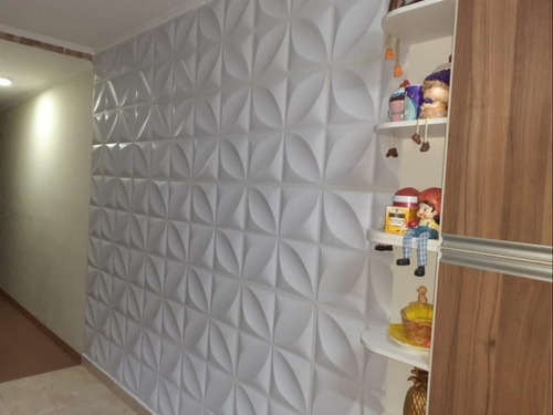 Placas 3d Kit Com 88 Revestimento Parede Pvc 22m² 50x50cm