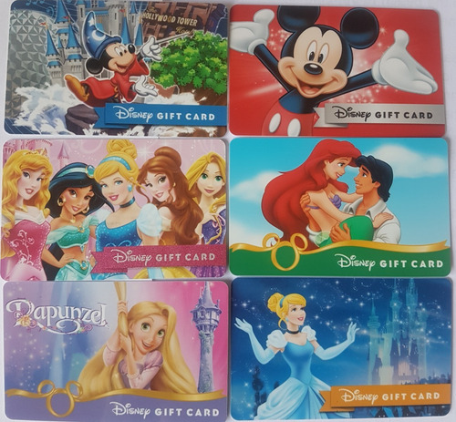Tarjetas Disney Parks 50 Años Nuevas 2022 Gift Card